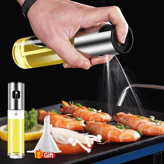 Glass Oil Spray Bottle – Oil Control Kitchen Sprayer