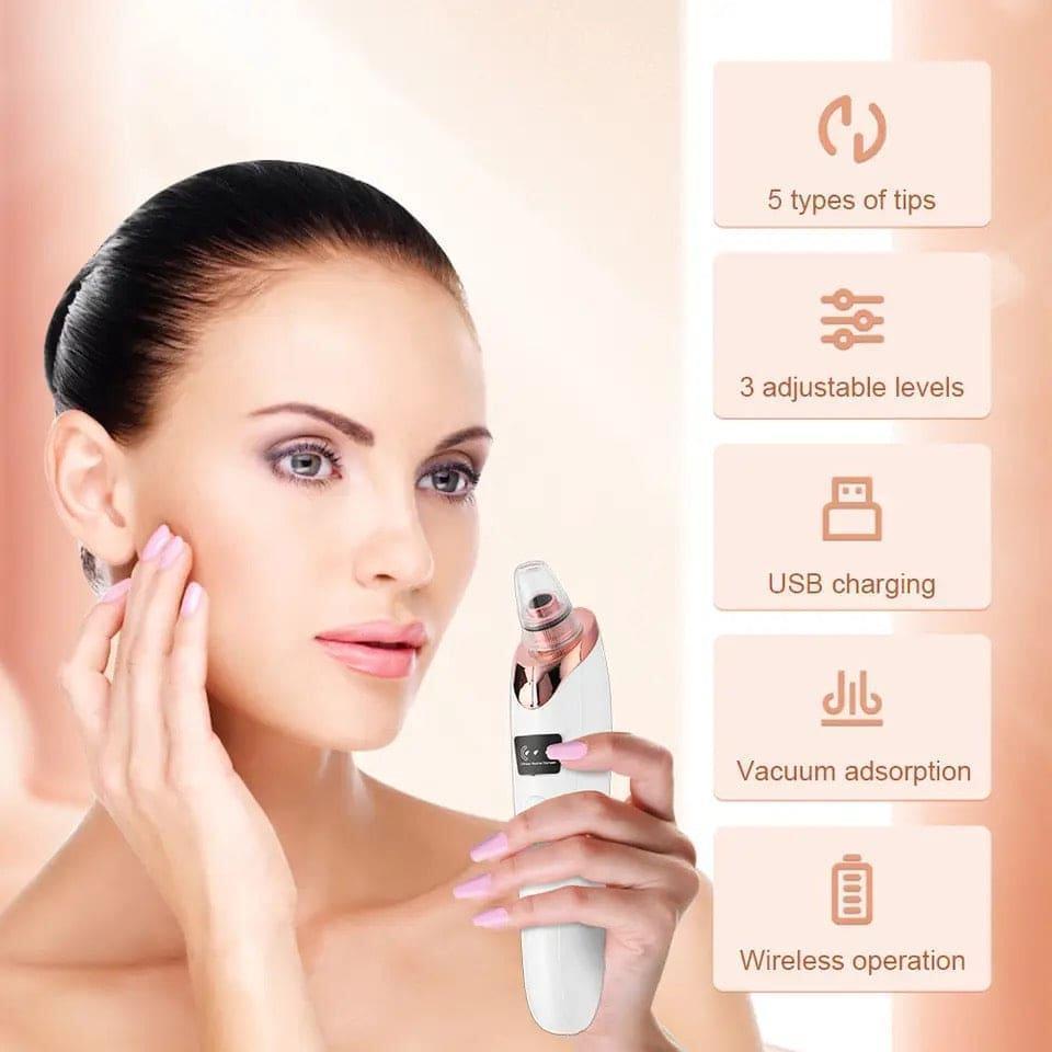 Electric Blackhead Remover & Facial Pore Cleaner