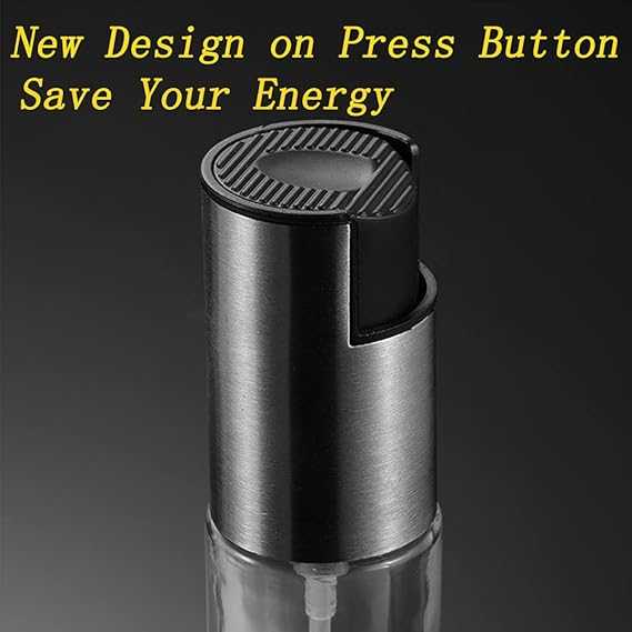 Glass Oil Spray Bottle – Oil Control Kitchen Sprayer