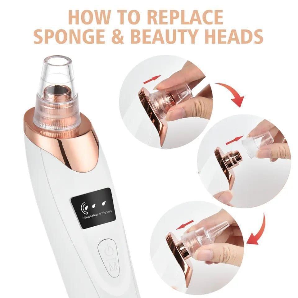 Electric Blackhead Remover & Facial Pore Cleaner