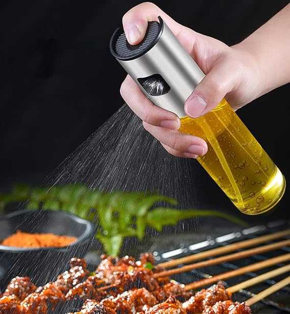 Glass Oil Spray Bottle – Oil Control Kitchen Sprayer