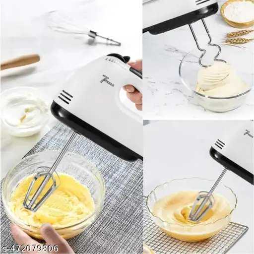 Super Hand Mixer – Electric Egg Beater & Dough Mixer