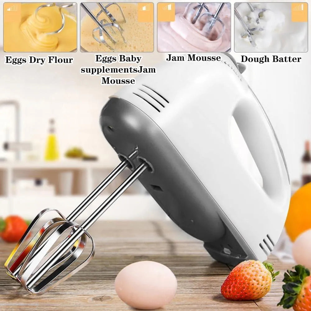 Super Hand Mixer – Electric Egg Beater & Dough Mixer